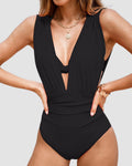 Manon | Maillot Sculptant Col V