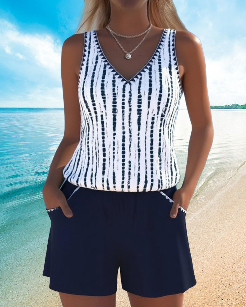 Brigitte | Maillot Casual Col V