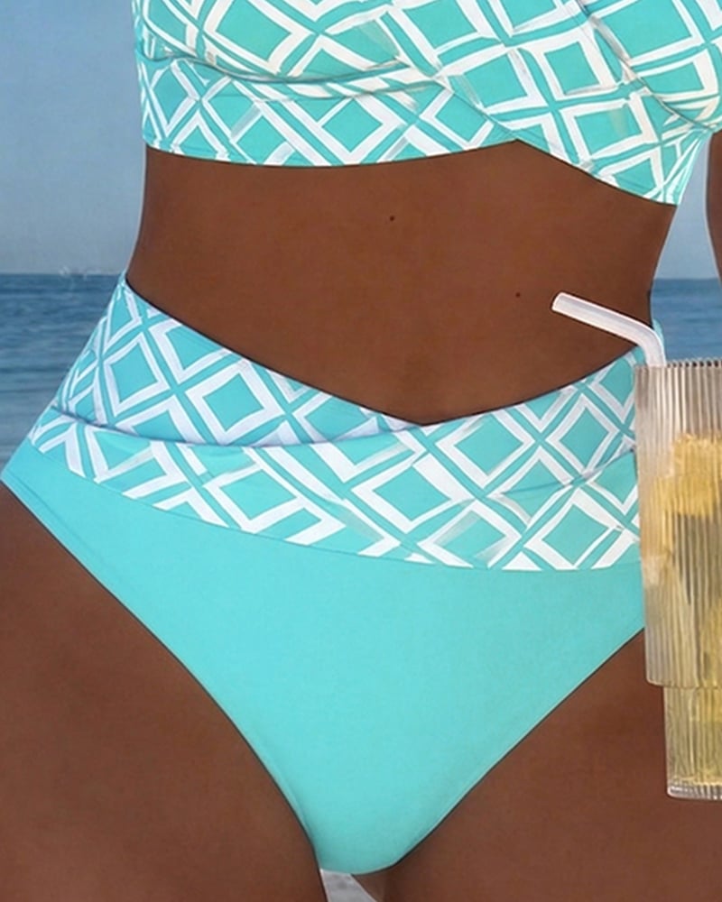 Béatrice | Bikini Motif Losange