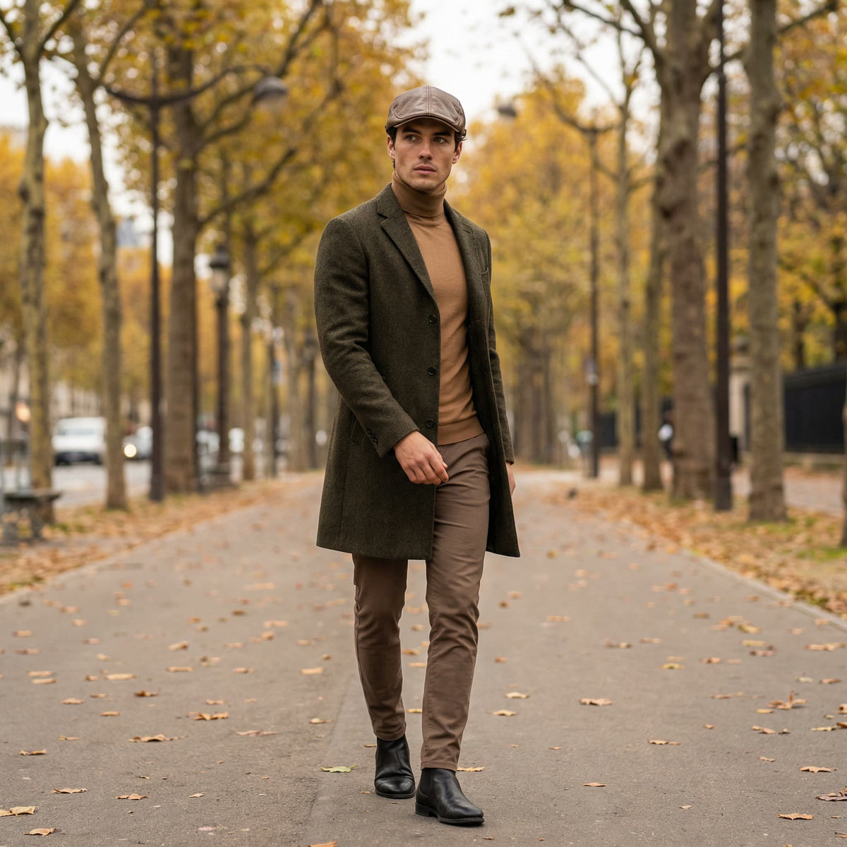 Passy | Casquette en Cuir