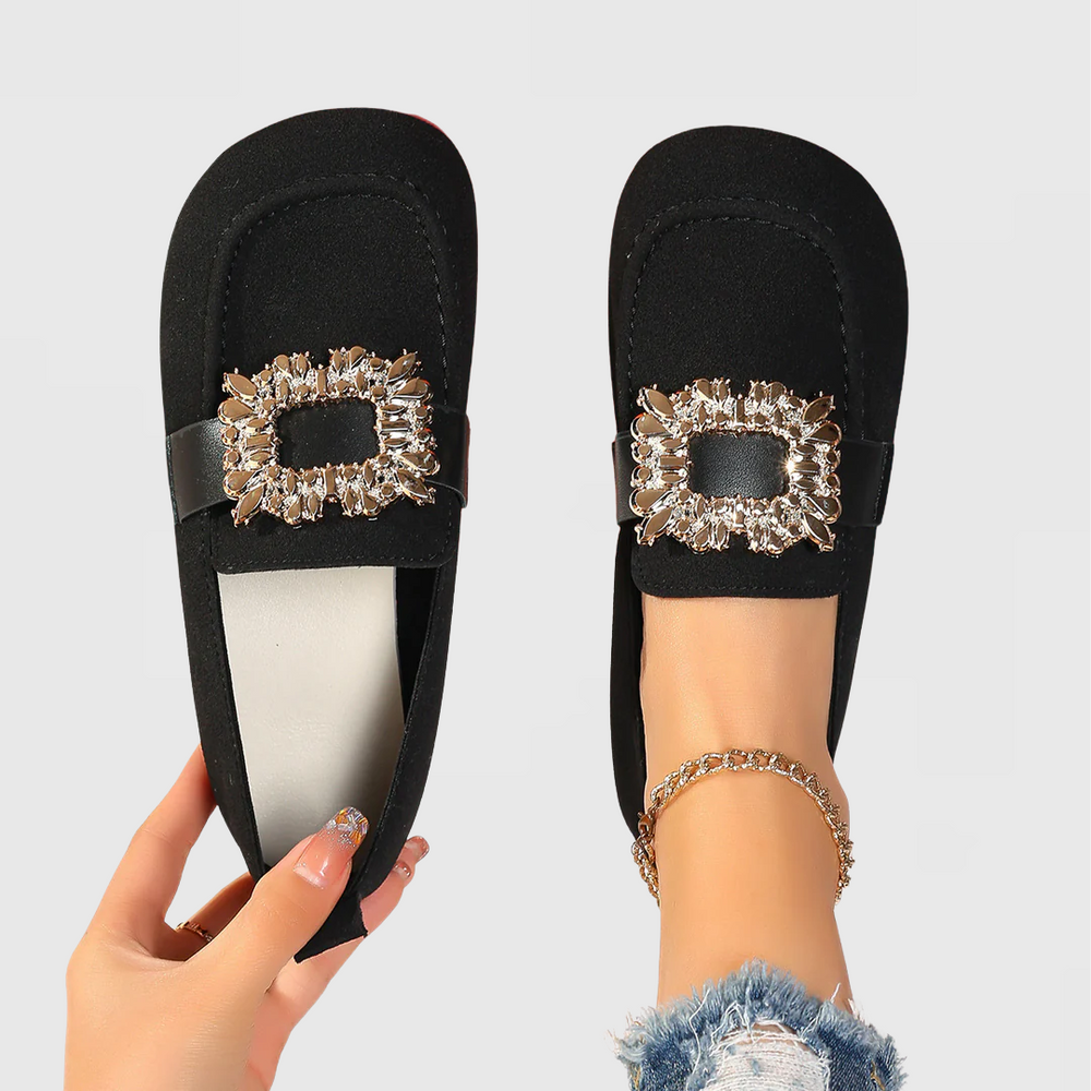 Cataline | Mocassins Confort — Noir