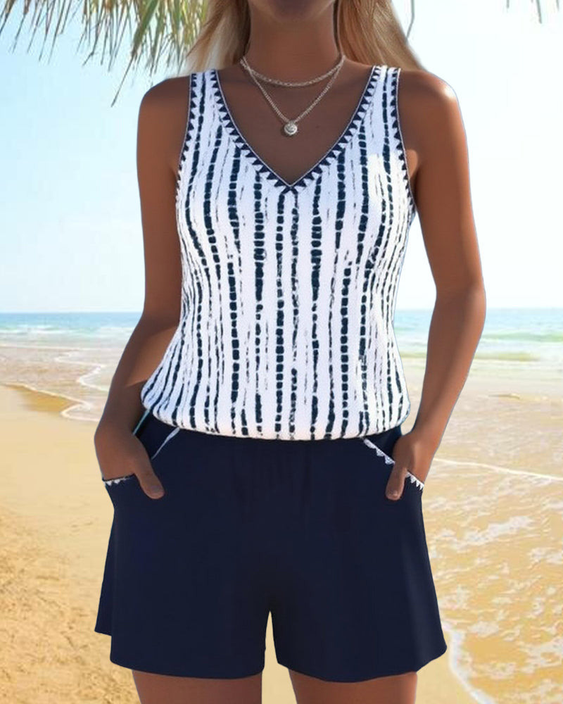 Brigitte | Maillot Casual Col V