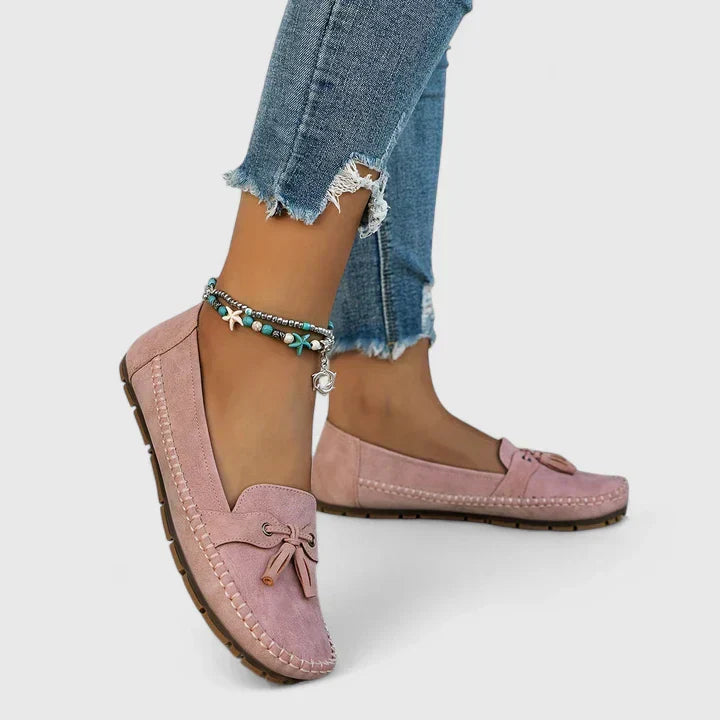 Emma | Mocassins Confort — Rose