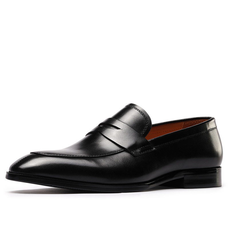 Reims | Mocassins Penny Cuir Patiné