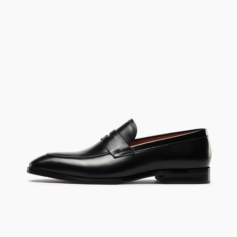 Reims | Mocassins Penny Cuir Patiné