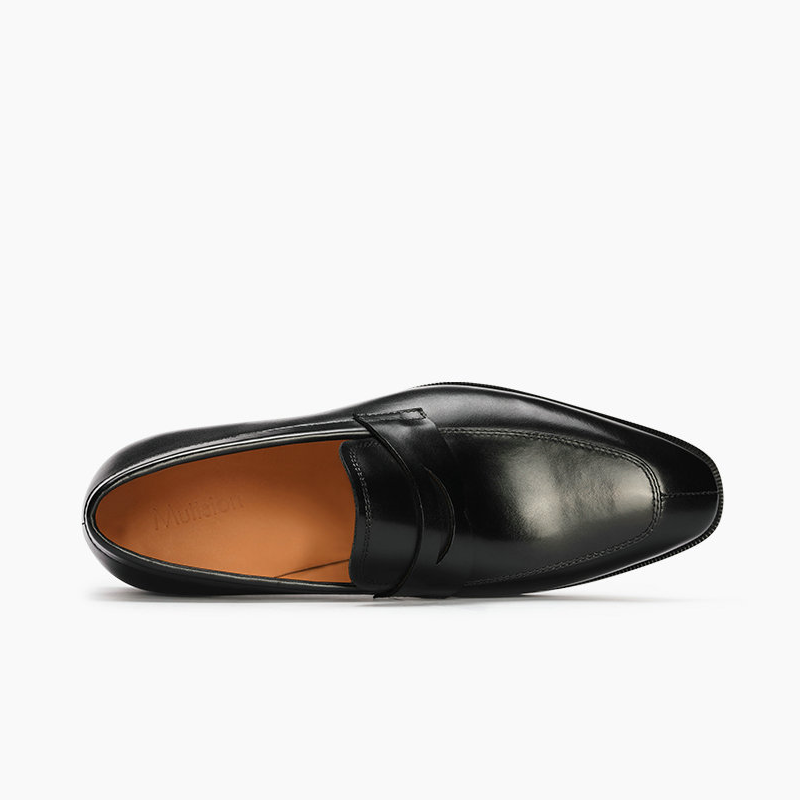 Reims | Mocassins Penny Cuir Patiné