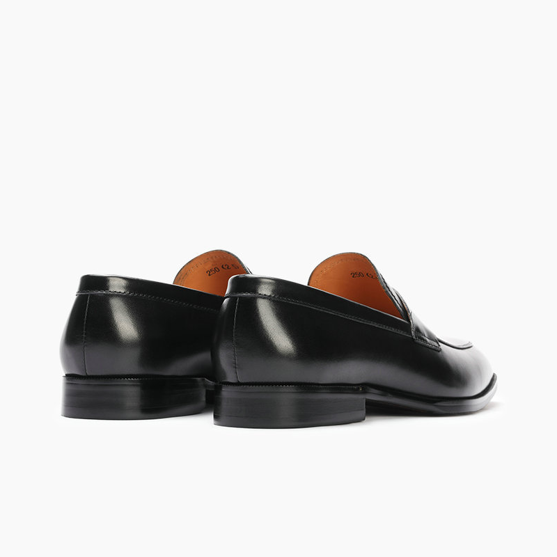 Reims | Mocassins Penny Cuir Patiné
