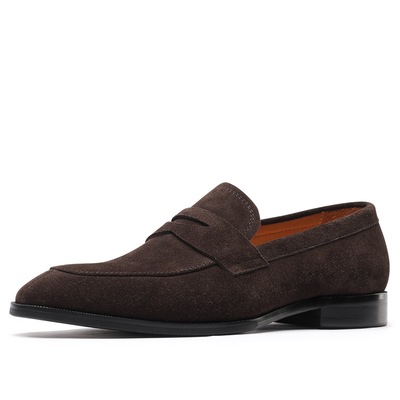 Saumur | Mocassins Penny en Daim