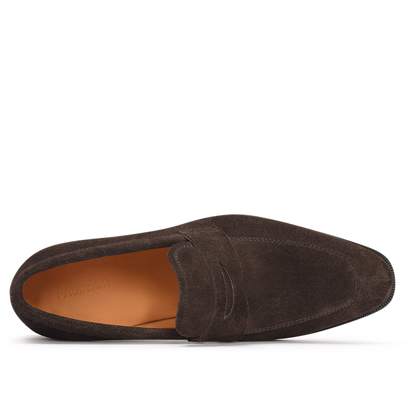 Saumur | Mocassins Penny en Daim