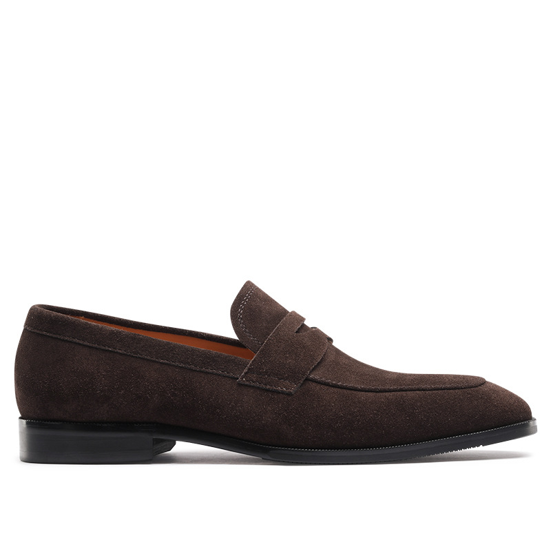 Saumur | Mocassins Penny en Daim