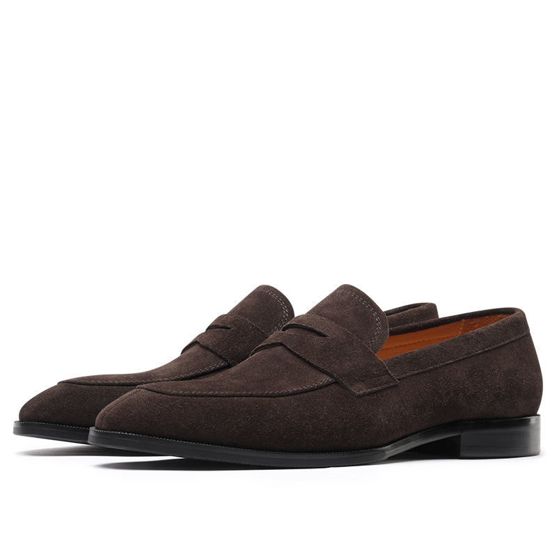 Saumur | Mocassins Penny en Daim