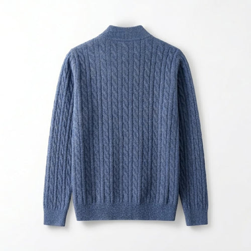 Adrien | Pull Quarter-Zip Côtelé