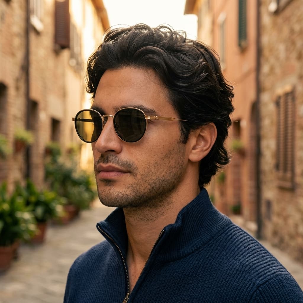 Courbevoie | Lunettes Polarisées Rétro