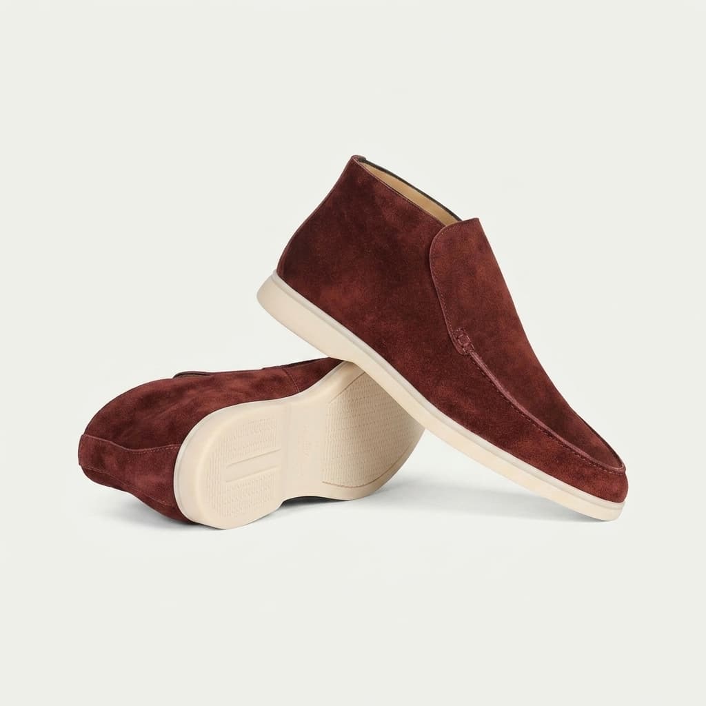 Saint-Raphaël | Mocassins Hi-Top en Daim