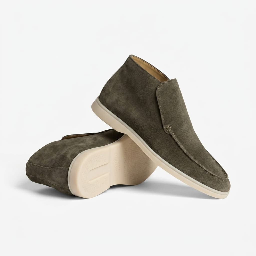 Saint-Raphaël | Mocassins Hi-Top en Daim