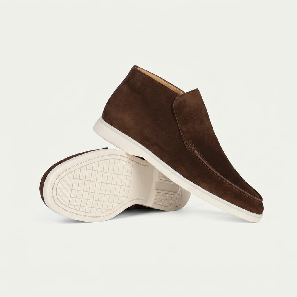 Saint-Raphaël | Mocassins Hi-Top en Daim