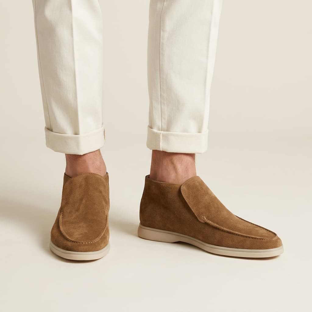 Saint-Raphaël | Mocassins Hi-Top en Daim