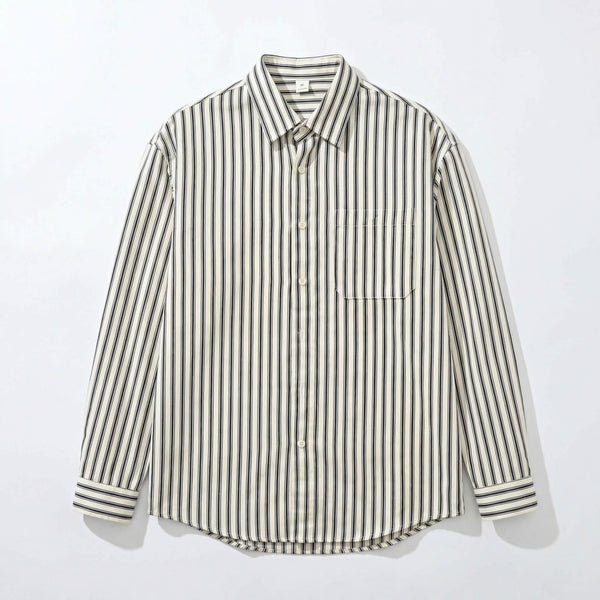 Thibault | Chemise Rayée Manches Longues