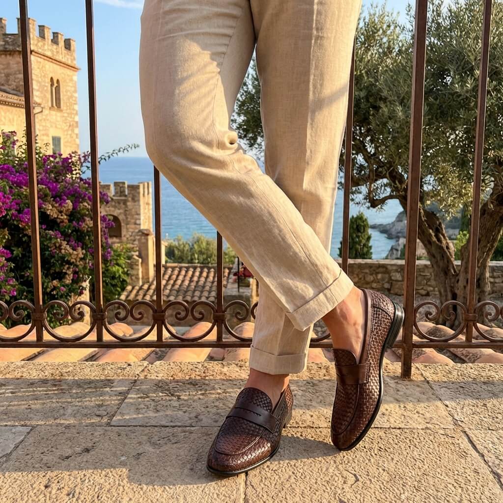 La Rochelle | Mocassins Tressés