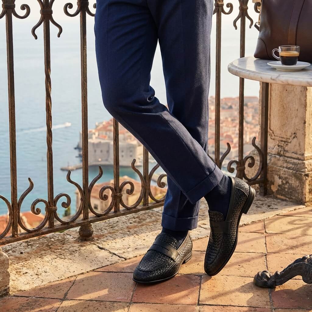 La Rochelle | Mocassins Tressés
