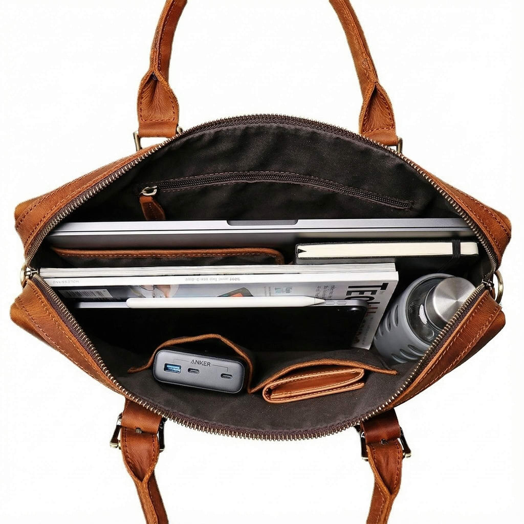 Levallois | Sac Messager en Cuir