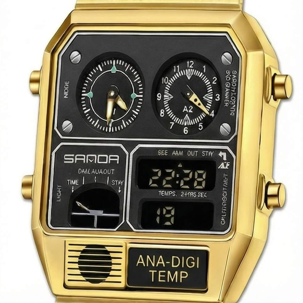 Saint-Émilion | Montre Chrono Acier