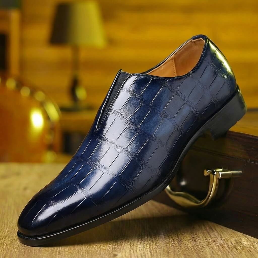 Megève | Mocassins Façon Croco