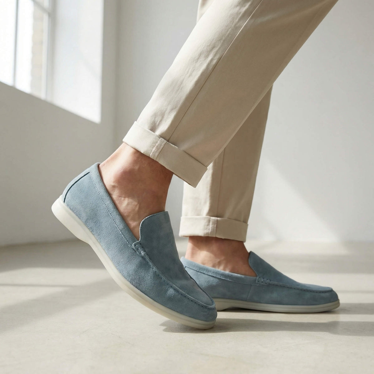 Nîmes | Mocassins en Daim Suède