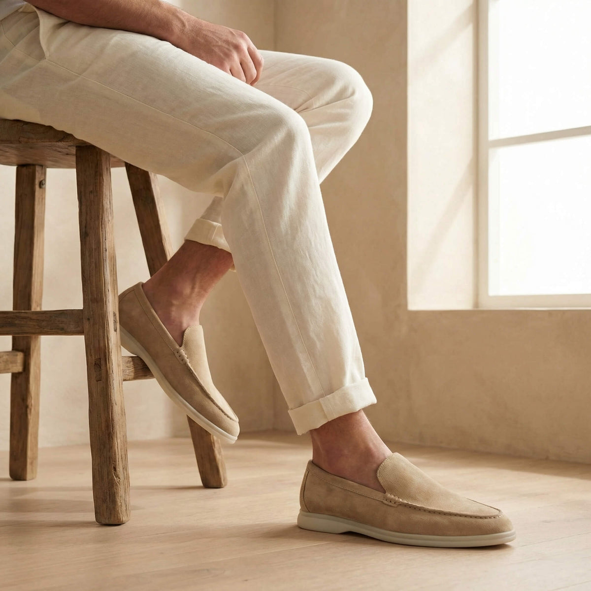 Nîmes | Mocassins en Daim Suède