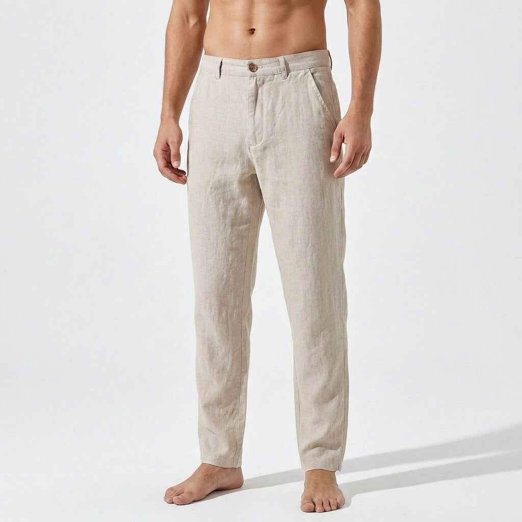 Lucas | Pantalon Lin Flax