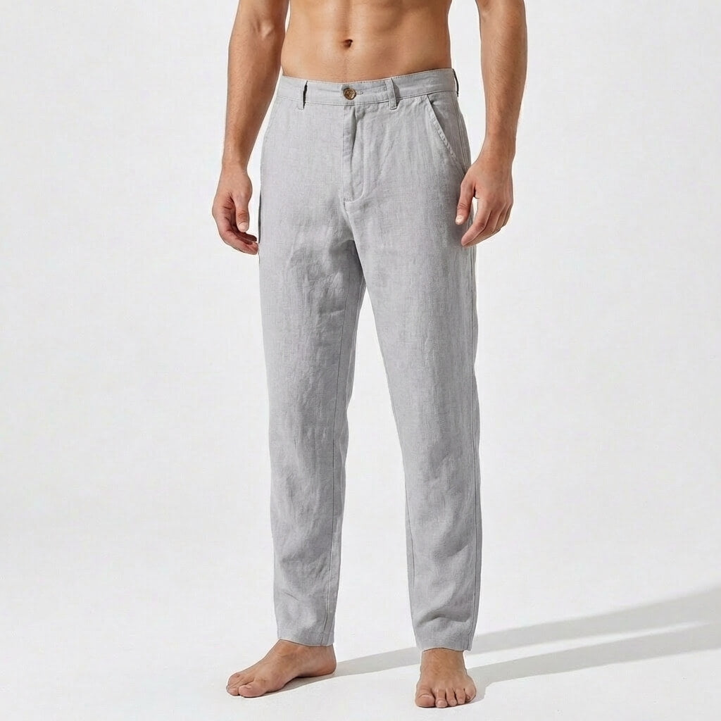 Lucas | Pantalon Lin Flax