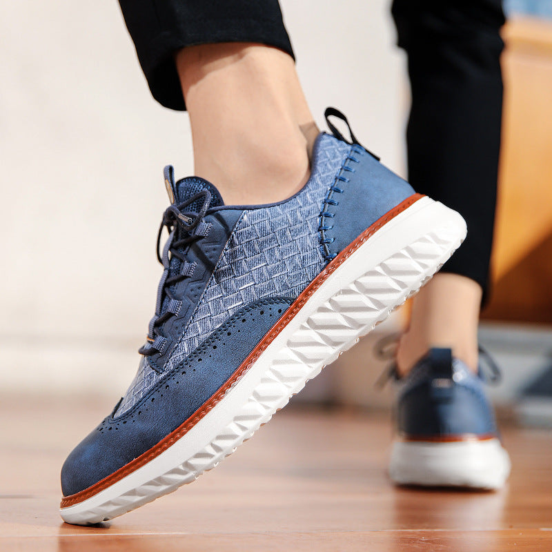 Bayonne | Baskets en Cuir Tressé