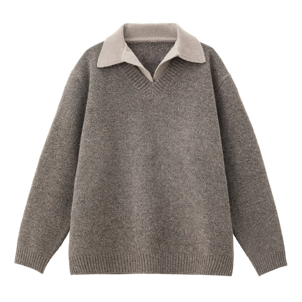 Bertrand | Pull Superposé Col V