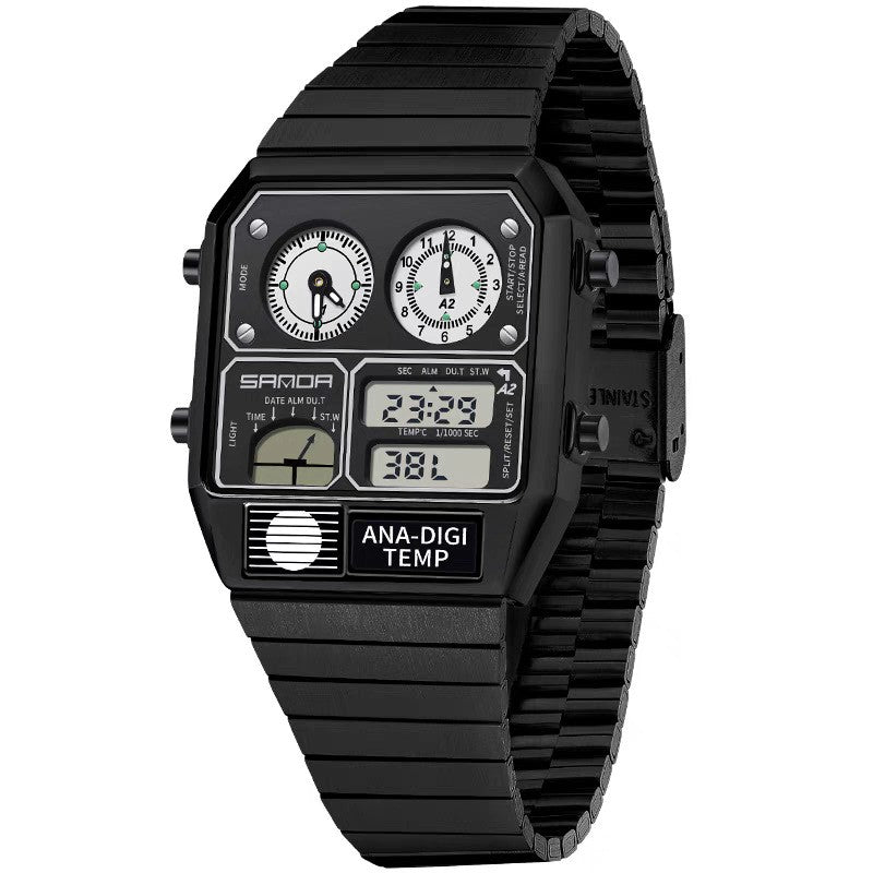 Saint-Émilion | Montre Chrono Acier