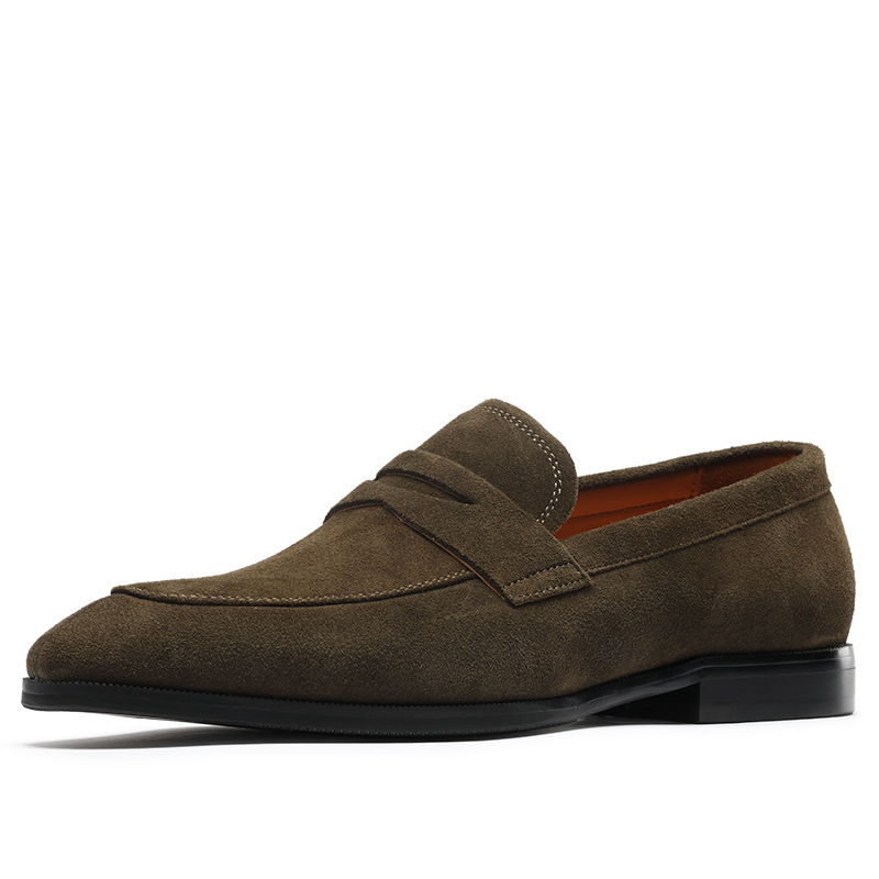 Saumur | Mocassins Penny en Daim