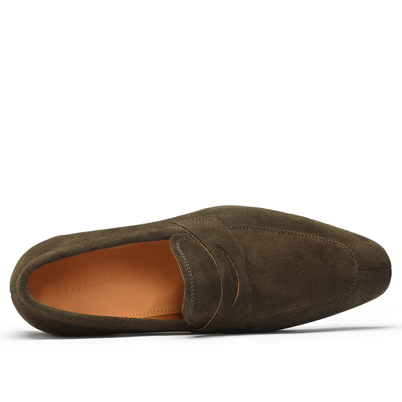 Saumur | Mocassins Penny en Daim