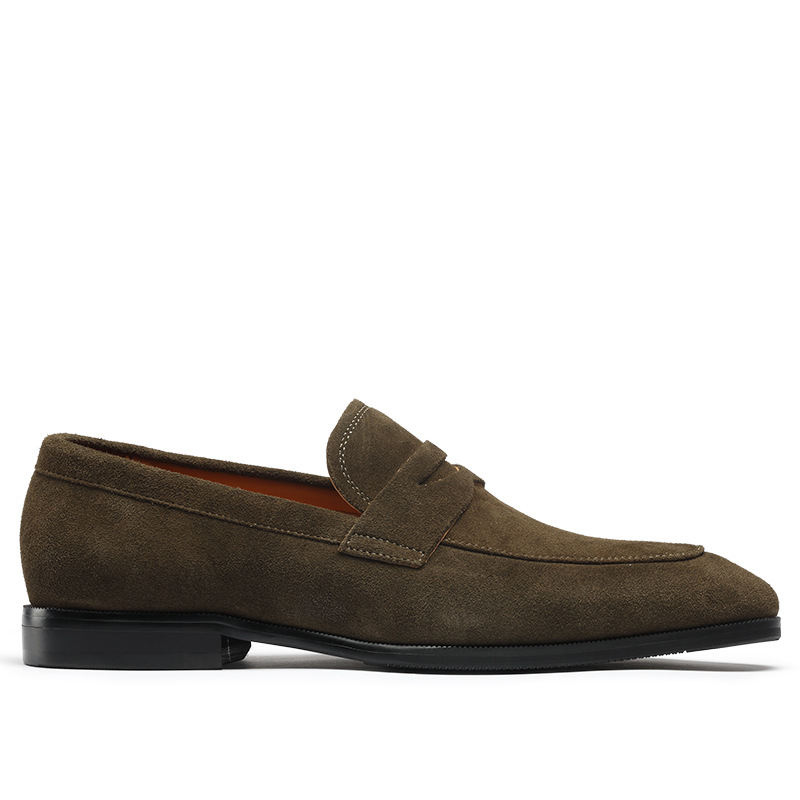 Saumur | Mocassins Penny en Daim