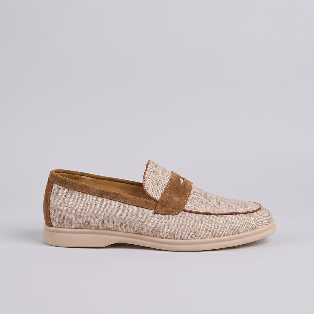 Saint-Malo | Mocassins Penny en Lin