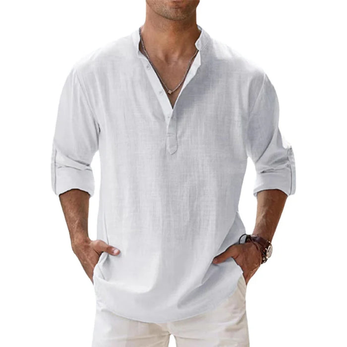 Porquerolles | Chemise Henley Lin