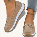 Élise | Mocassins Plats Boucle