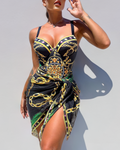 Daria | Maillot Push-Up Avec Jupe de Plage