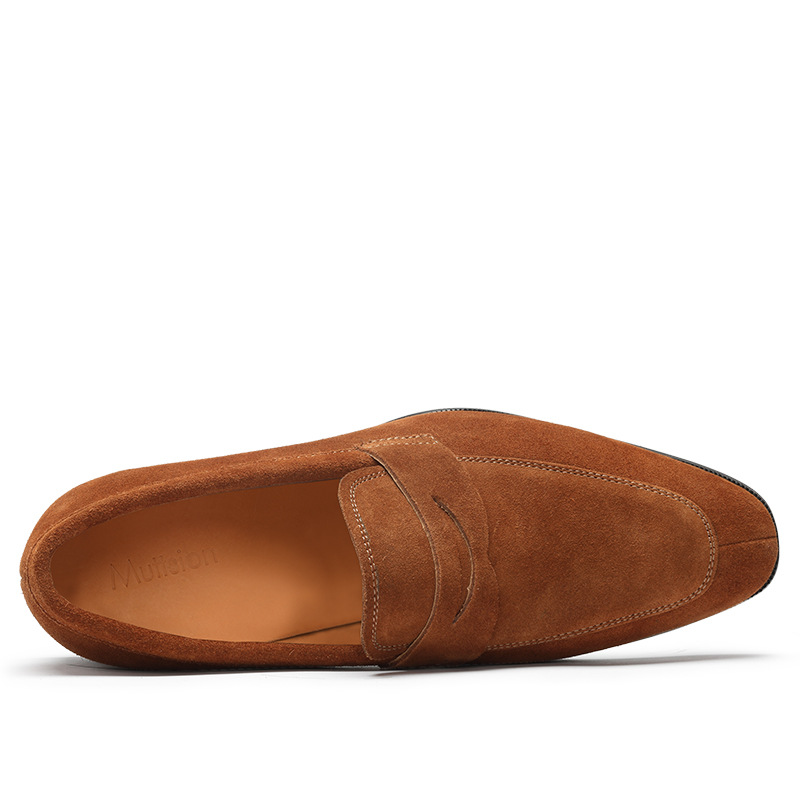Saumur | Mocassins Penny en Daim