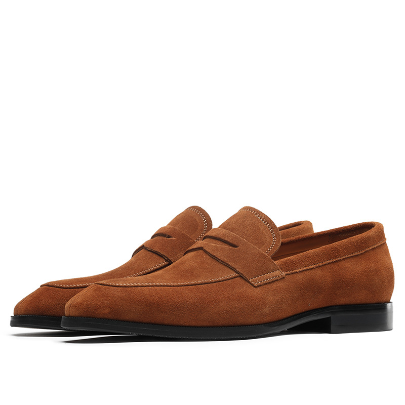 Saumur | Mocassins Penny en Daim