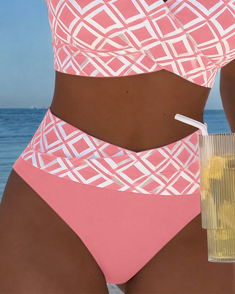 Béatrice | Bikini Motif Losange