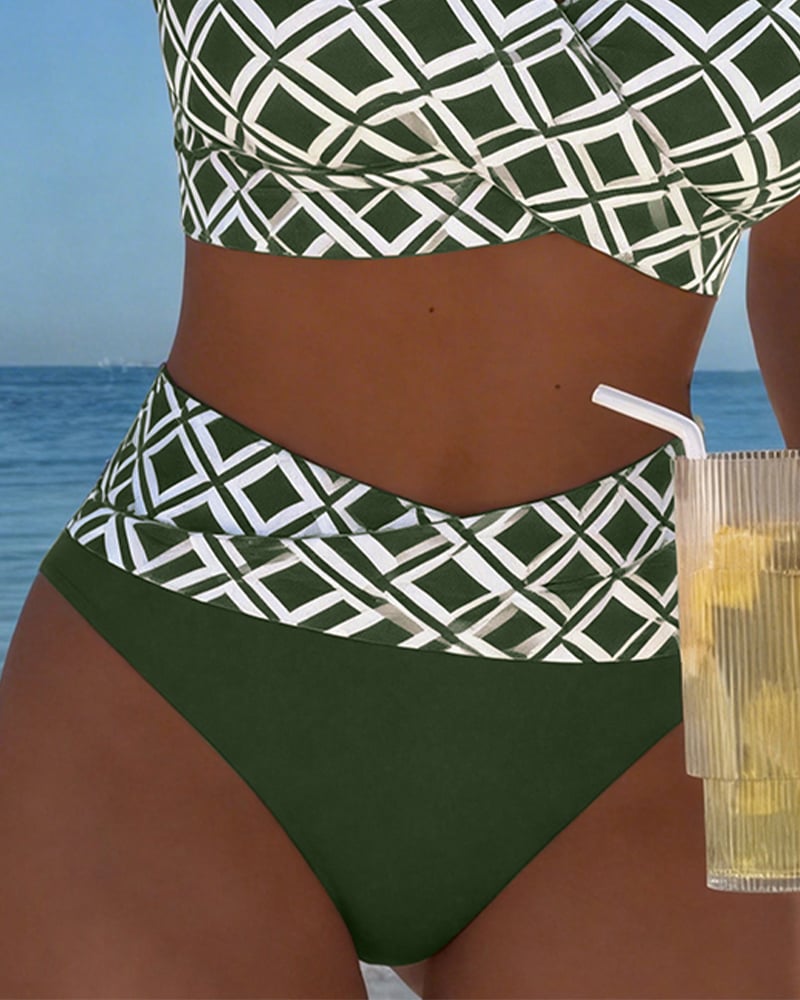 Béatrice | Bikini Motif Losange