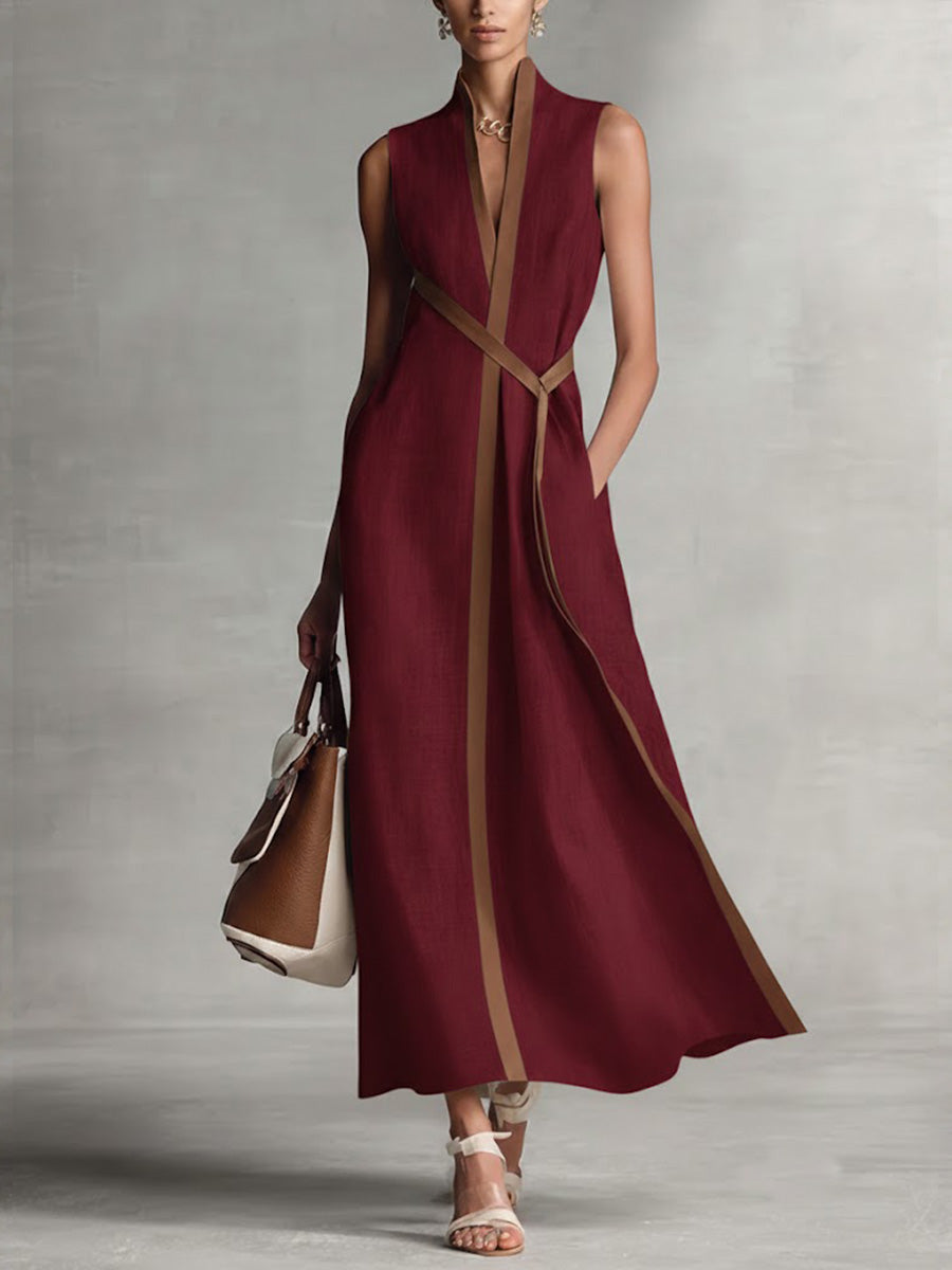 Lou | Robe d'Été Brise Légère — Bordeaux