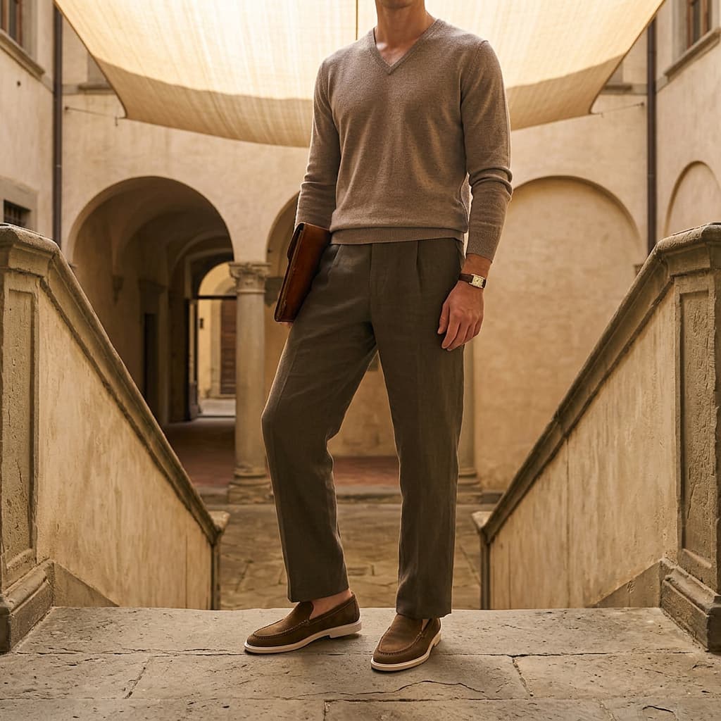 Saint-Cloud | Mocassins Premium en Daim