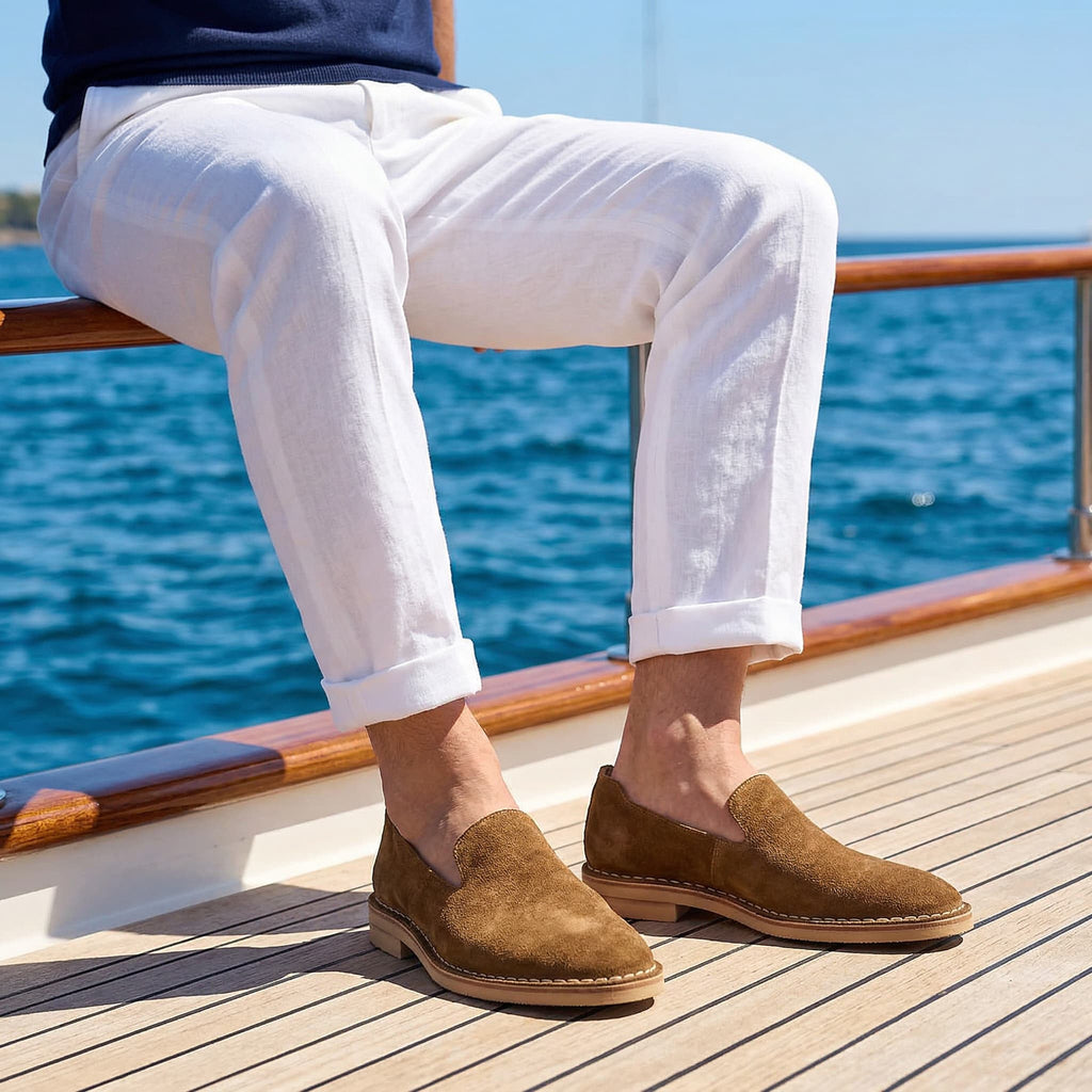 Nantes | Mocassins en Daim Souple