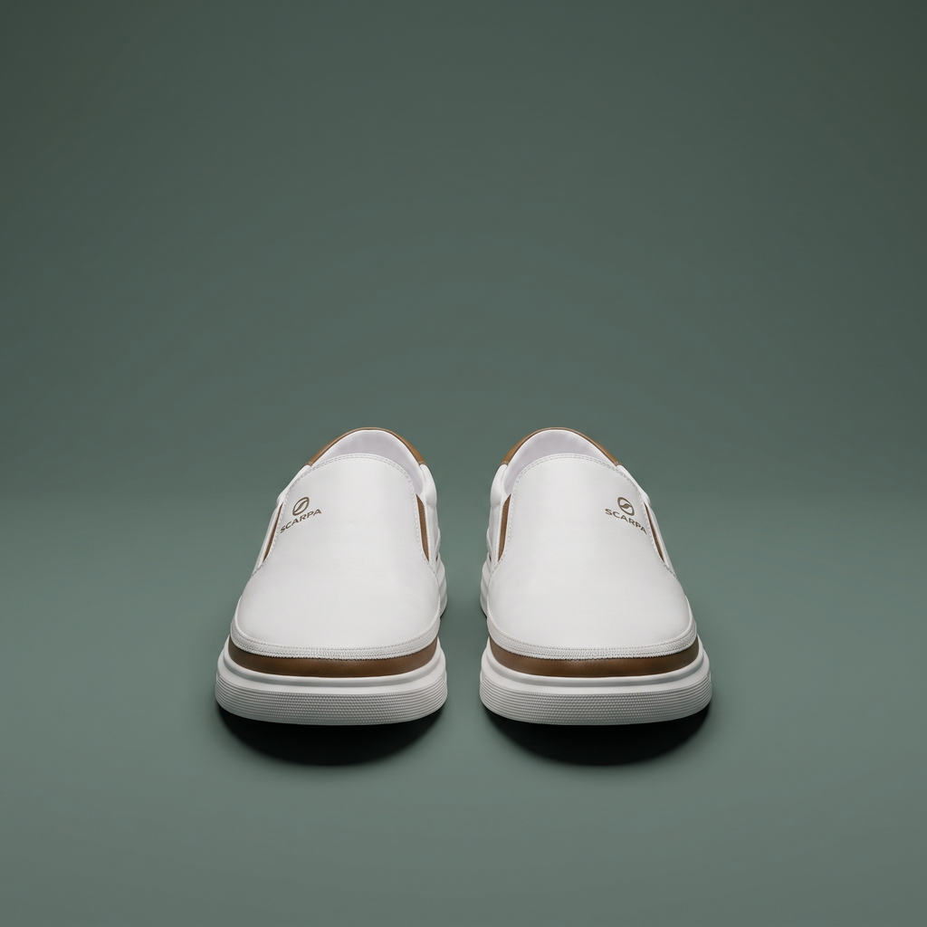 Monceau | Baskets en Cuir Sans Lacets