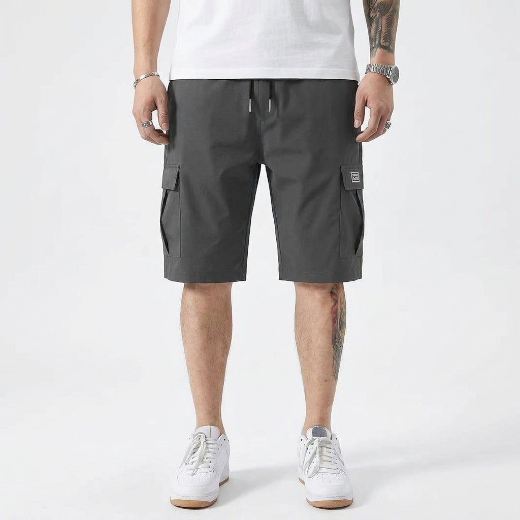 Marseille Short Cargo Gris